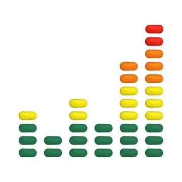 Illustration of equalizer Stockillustratie