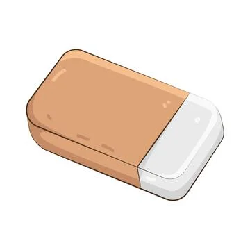 Illustration of eraser Stock Illustration