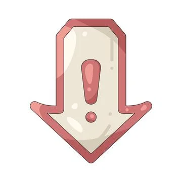 Illustration of Error Illustrazione stock