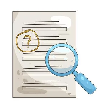 Illustration of Exam Illustrazione stock
