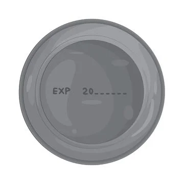 Illustration of expired date Stock Illustration