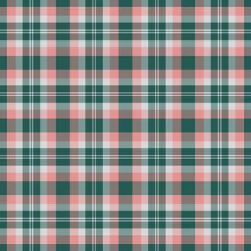 Illustration fabric background vector, vivid texture plaid seamless. Dog to.. Illustrazione stock