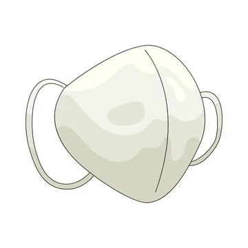 Illustration of Face mask Stock Illustration