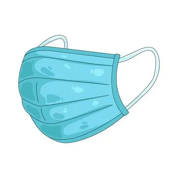 Illustration of face mask Stock Illustration