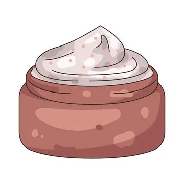 Illustration of face scrub Stock Illustration