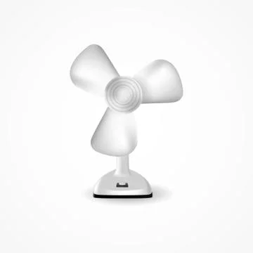 Illustration of fan Stock Illustration
