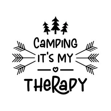 Illustration features a bold lettering design complemented by intricate fir Stock Illustration