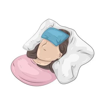 Illustration of fever Stock Illustration