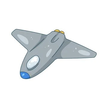 Illustration of fighter jet Ilustração Stock
