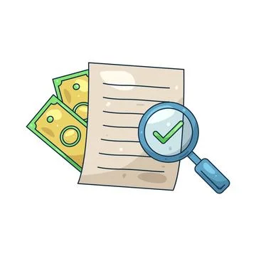 Illustration of Financial analysis Stock-Illustration
