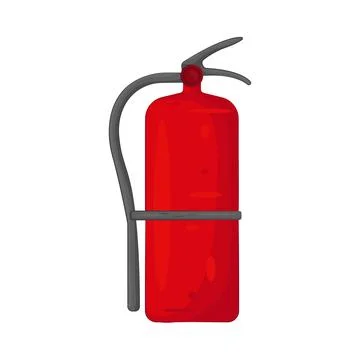 Illustration of fire extinguisher Stock Illustration