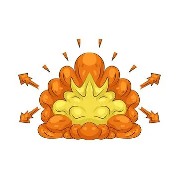 Illustration of Fire Stock Illustration