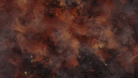 An illustration of a fire inferno in hell background Illustrazione stock