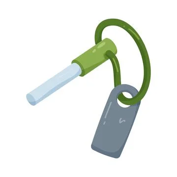 Illustration of fire starter Stock Illustration