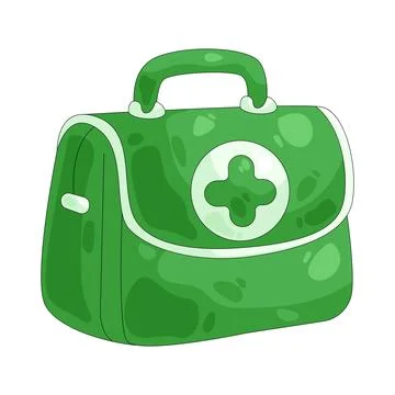 Illustration of first aid kit Stock Illustration