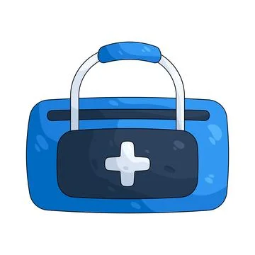 Illustration of first aid kit Stock Illustration