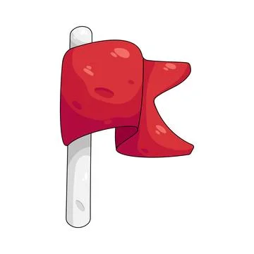 Illustration of flag 스톡 일러스트