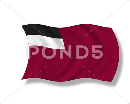 Illustration, Flag of Republic of Georgia Stock Illustration