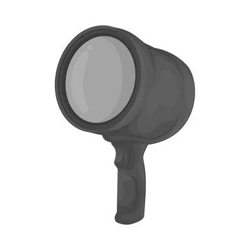 Illustration of flashlight Stock Illustration