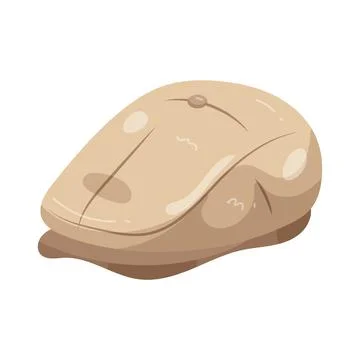 Illustration of flat cap Stock-Illustration