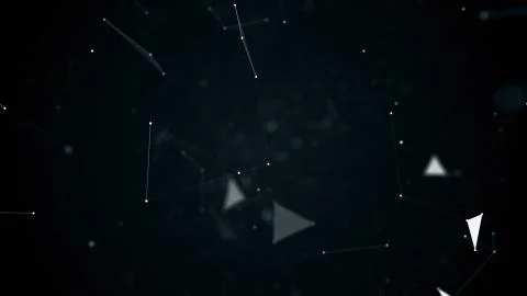 Illustration flight in geometric abstraction 스톡 일러스트