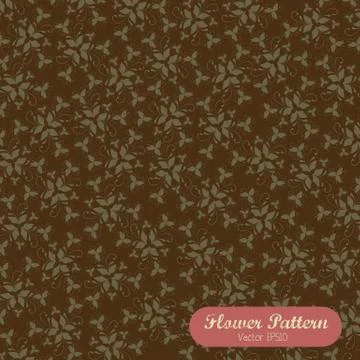 Illustration of floral and arabesque pattern, background pattern vector イラスト素材