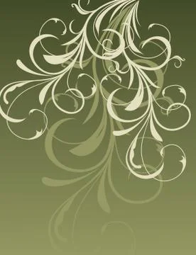 Illustration floral background Stock Illustration