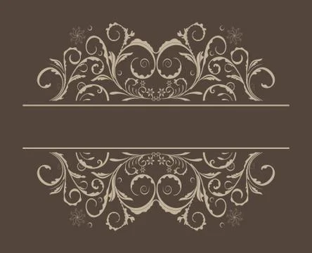 Illustration floral background Stock Illustration
