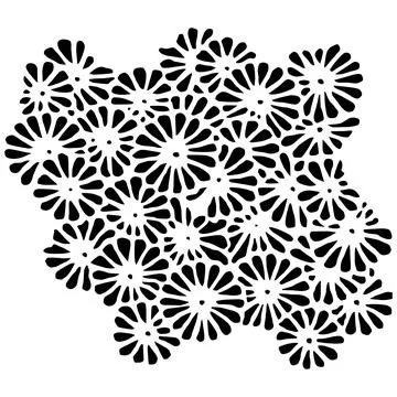 Illustration of the Flower in Bloom Stock Illustration