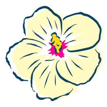 Illustration of a flower Stock Illustration