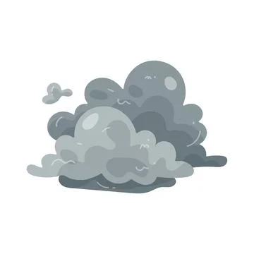 Illustration of fog cloud Stock Illustration