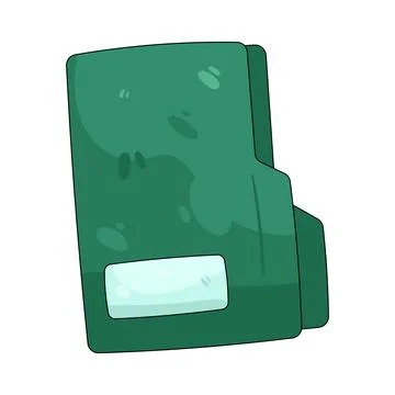 Illustration of folder Stock Illustration