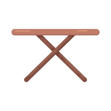 Illustration of folding table Ilustración de archivo