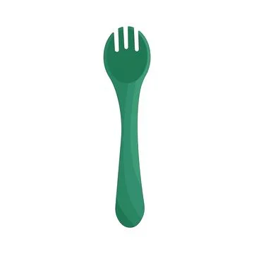 Illustration of fork Illustrazione stock