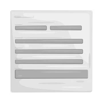 Illustration of form Stock Illustration