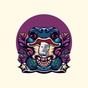 Illustration frog Stock Illustration