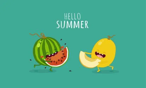 Illustration of fruit on a bicycle Illustrazione stock