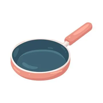 Illustration of frying pan Ilustración de archivo