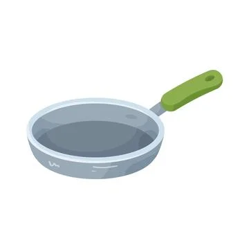 Illustration of frying pan Stock Illustration