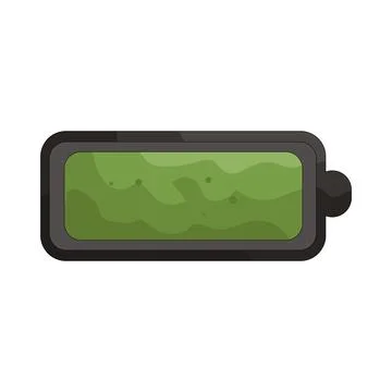 Illustration of full battery Stock Illustration