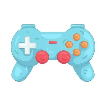 Illustration of game controller Stock Illustration