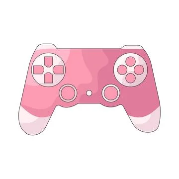 Illustration of game controller Stock Illustration
