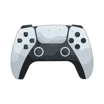 Illustration of game controller Stock Illustration