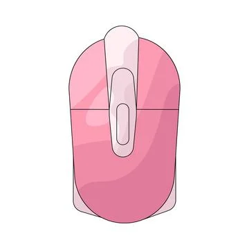 Illustration of gaming mouse Stock Illustration