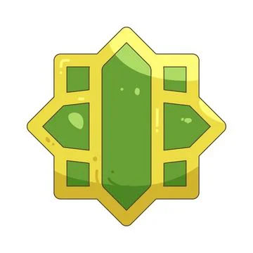 Illustration of geometric Islamic pattern 스톡 일러스트
