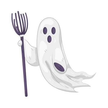 Illustration of Ghost Stock Illustration