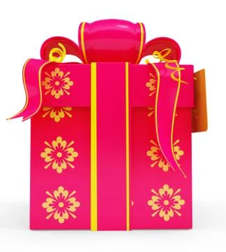 Illustration of gift box Stock Illustration