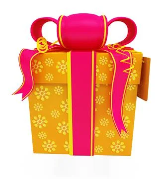 Illustration of gift box Stock Illustration