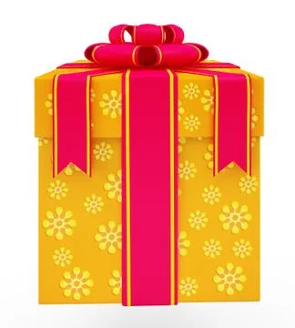 Illustration of gift box Stock Illustration