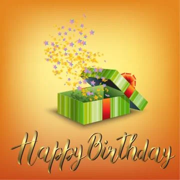 Illustration of a gift box Stock Illustration